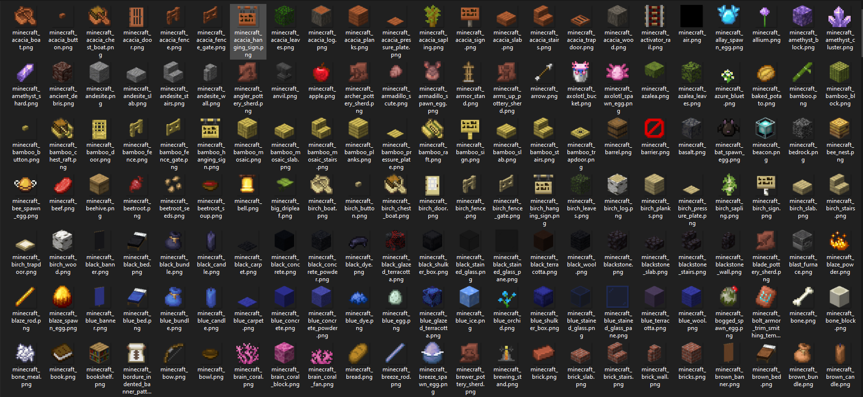 input folder